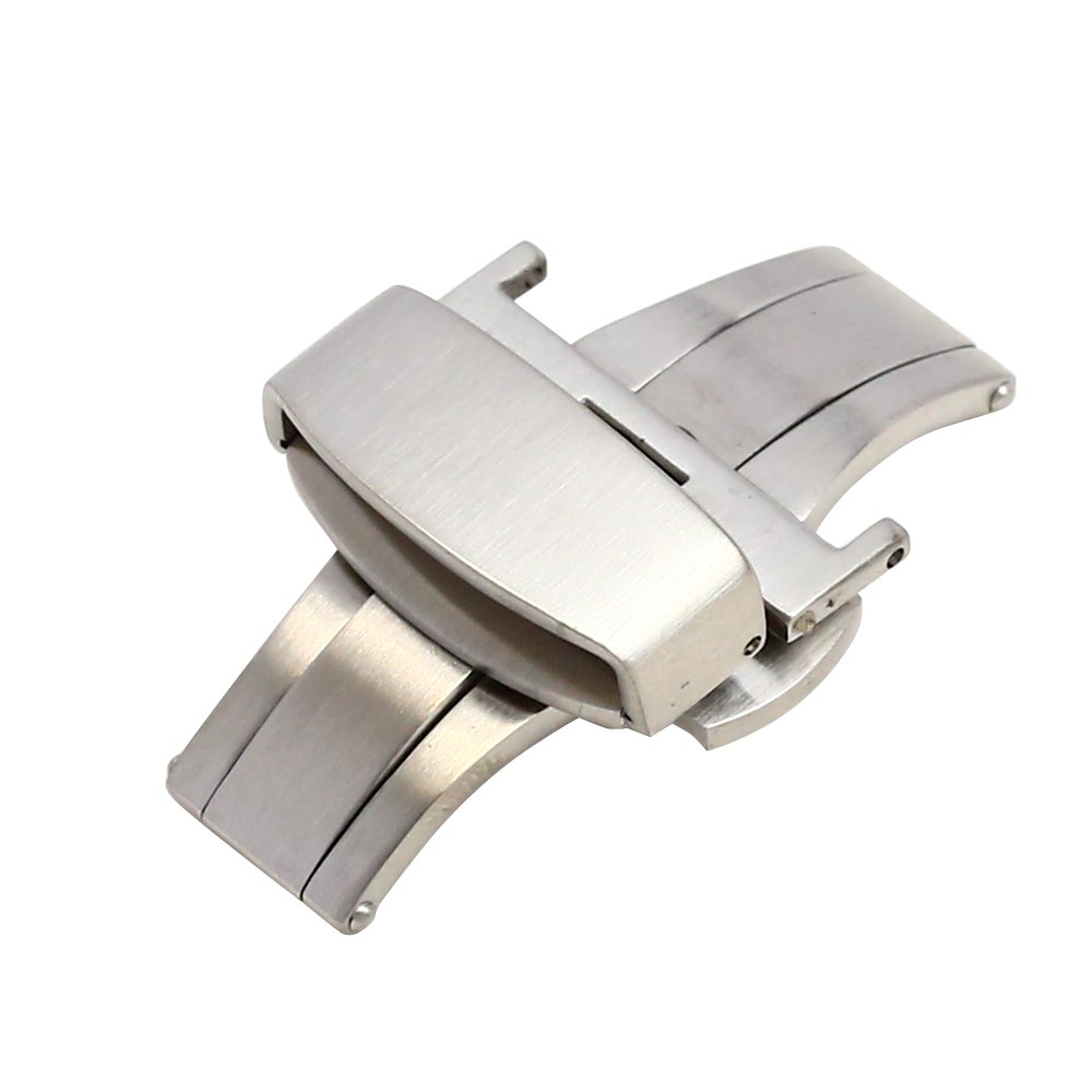 Amazon.co.jp: [クロノワールド] Dバックル 18mm シルバー